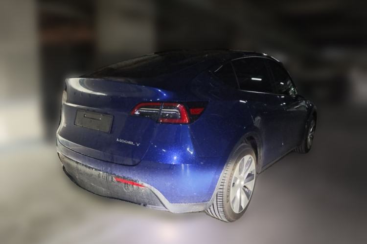 Used Tesla Model Y 2021 Long-Range All-Wheel-Drive Version 3D7 Rear Right 45 Deg