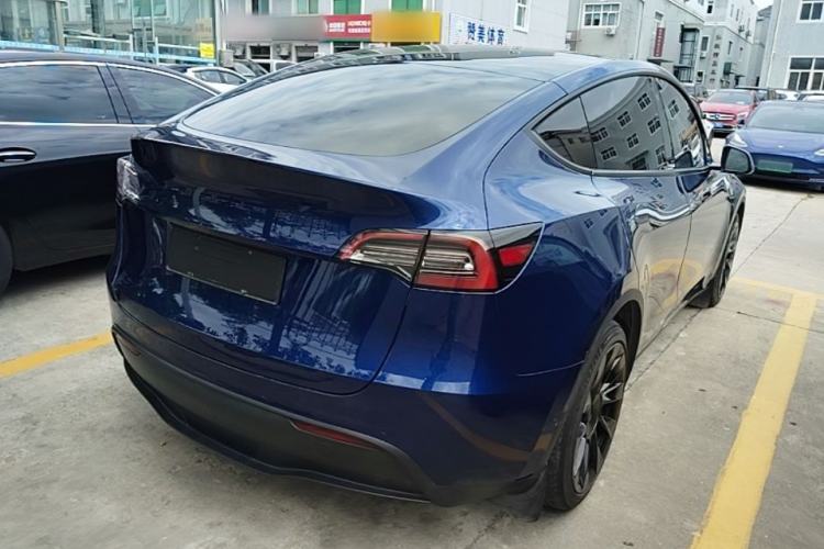 Used Tesla Model Y 2021 Long-Range All-Wheel-Drive Version 3D7 Rear Right 45 Deg