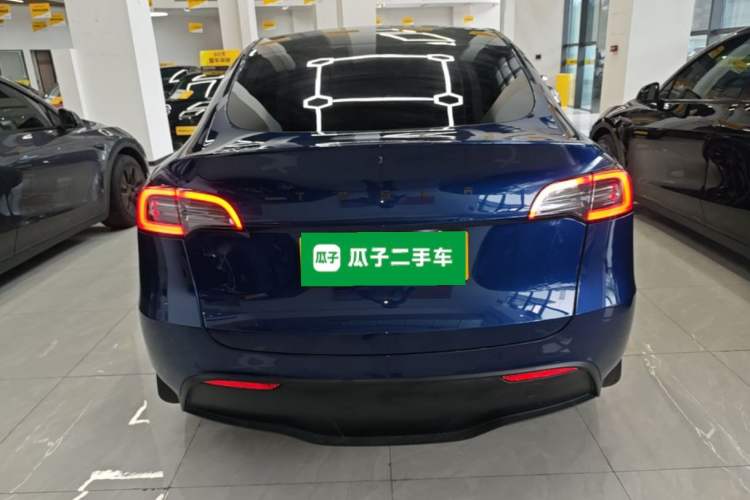 Used Tesla Model Y 2021 Long-Range All-Wheel-Drive Version 3D7 Rear