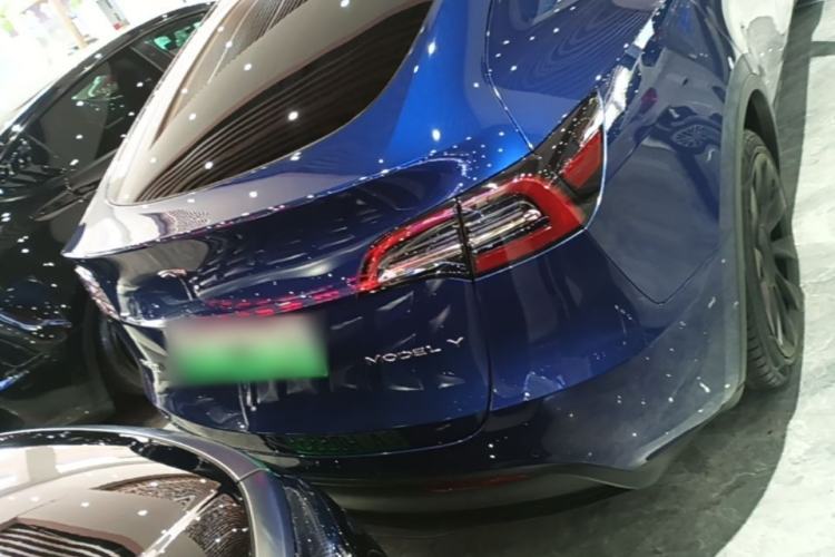 Used Tesla Model Y 2021 Long-Range All-Wheel-Drive Version Rear