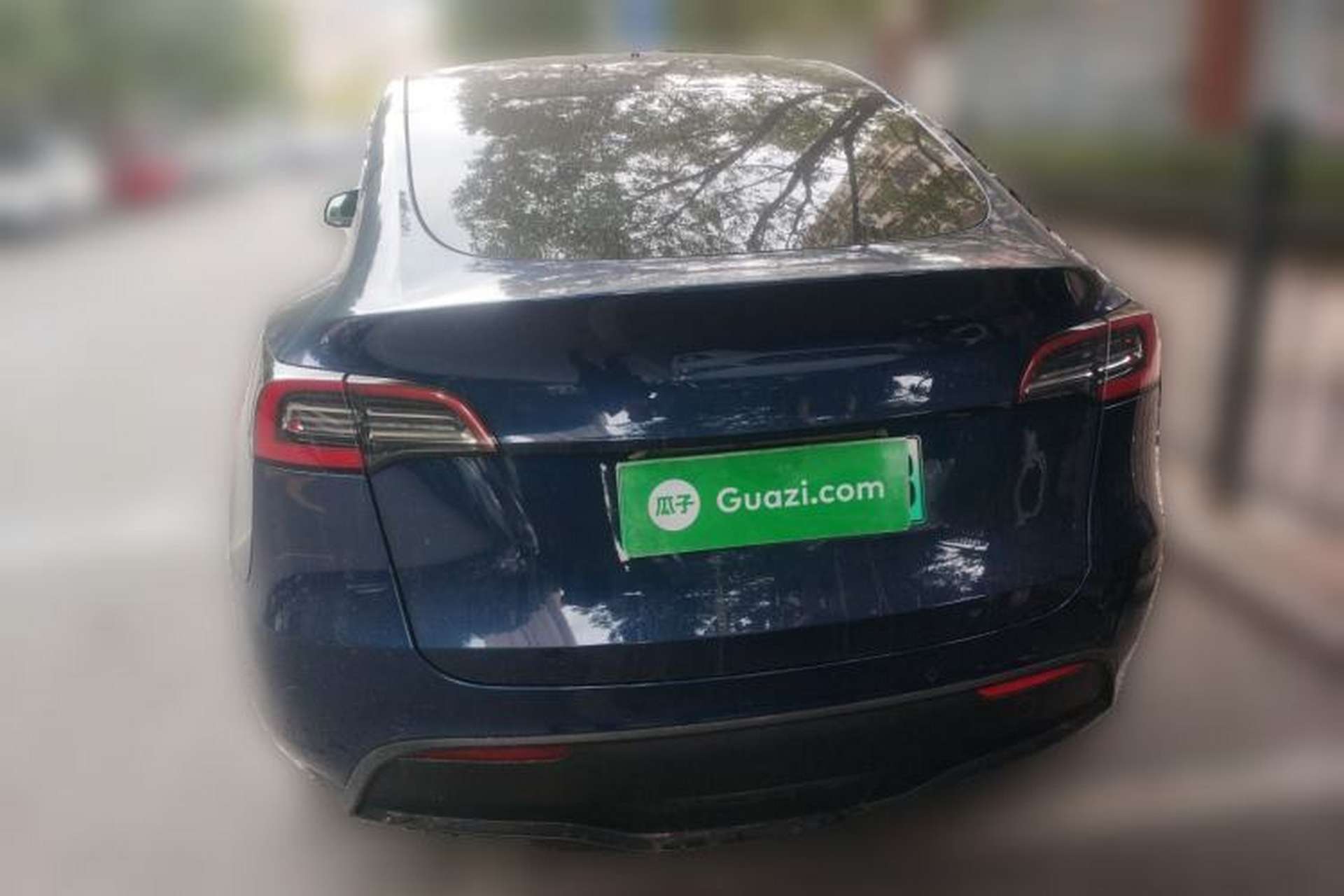 Used Tesla Model Y 2021 Long-Range All-Wheel-Drive Version Rear
