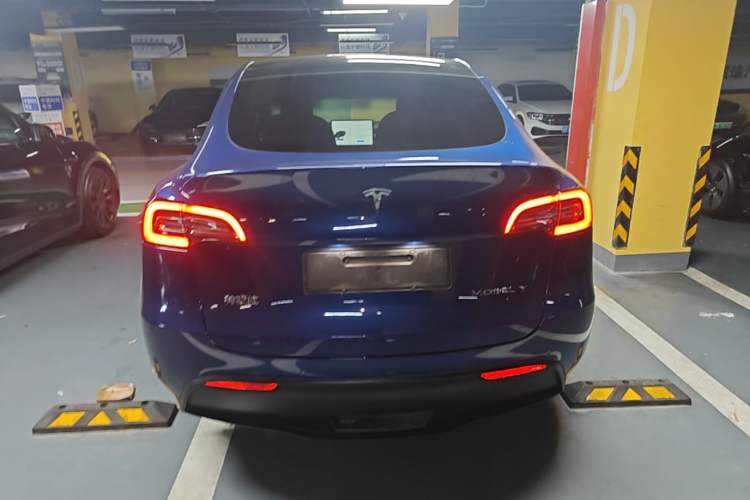 Used Tesla Model Y 2021 Long-Range All-Wheel-Drive Version Rear