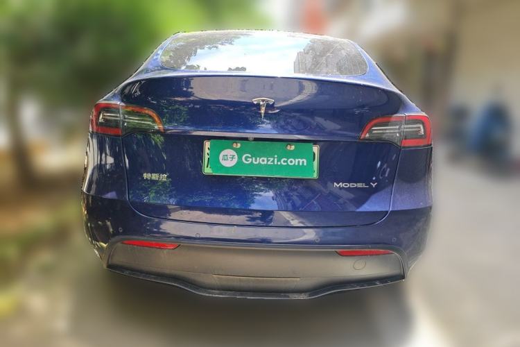 Used Tesla Model Y 2021 Long-Range All-Wheel-Drive Version 3D7 Rear