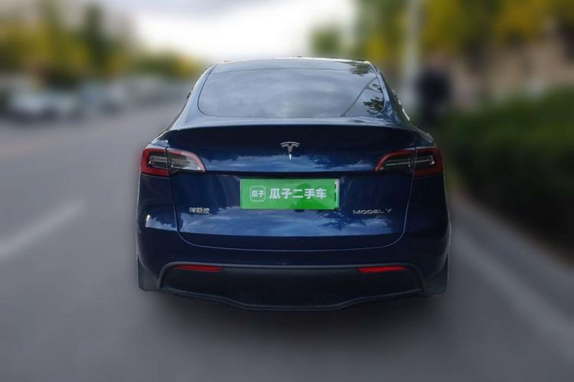 Used Tesla Model Y 2021 Standard Range Rear-Wheel Drive Version Rear