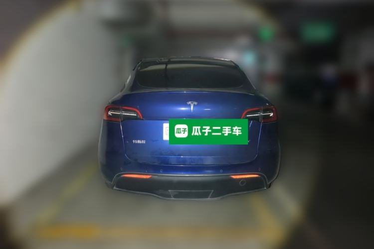 Used Tesla Model Y 2021 Long-Range All-Wheel-Drive Version 3D7 Rear