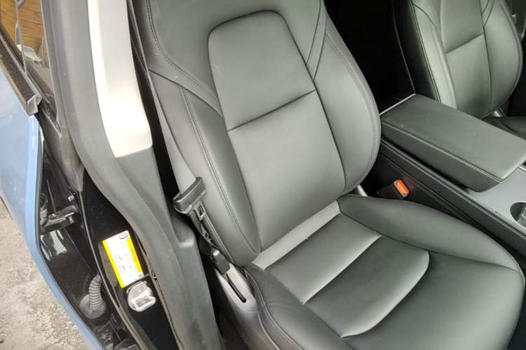 Used Tesla Model Y 2021 Long-Range All-Wheel-Drive Version 3D7 Right Front Seat