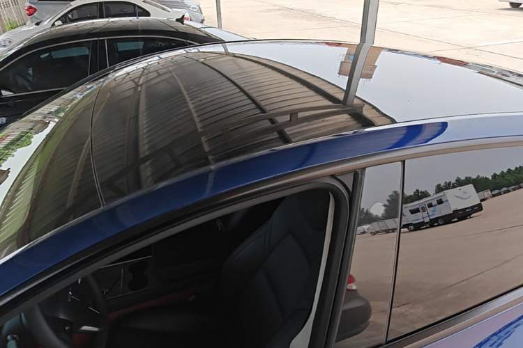 Used Tesla Model Y 2021 Long-Range All-Wheel-Drive Version Roof