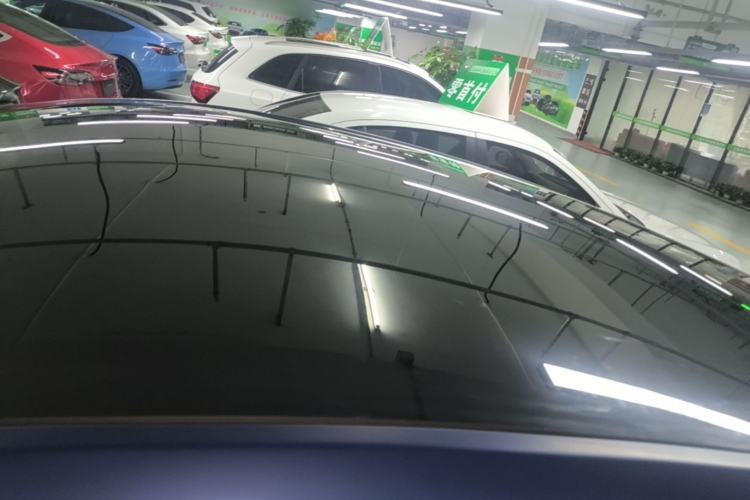 Used Tesla Model Y 2021 Long-Range All-Wheel-Drive Version Roof