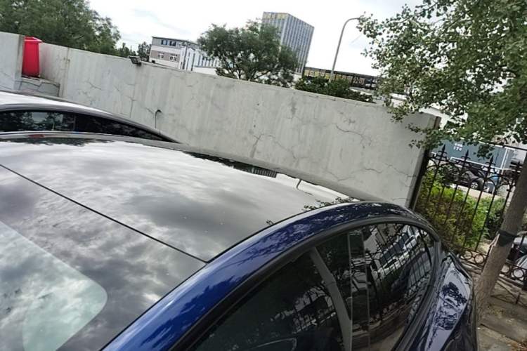 Used Tesla Model Y 2021 Long-Range All-Wheel-Drive Version 3D7 Roof