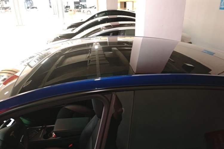 Used Tesla Model Y 2021 Long-Range All-Wheel-Drive Version 3D7 Roof