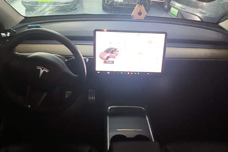 Used Tesla Model Y 2021 Performance High-Performance All-Wheel-Drive Version Center Console