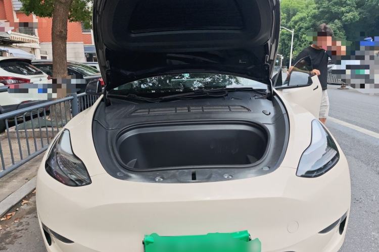 Used Tesla Model Y 2021 Standard Range Rear-Wheel Drive Version Engine Bay