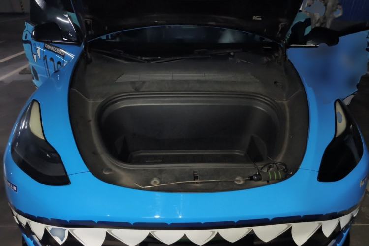 Used Tesla Model Y 2021 Long-Range All-Wheel-Drive Version Engine Bay