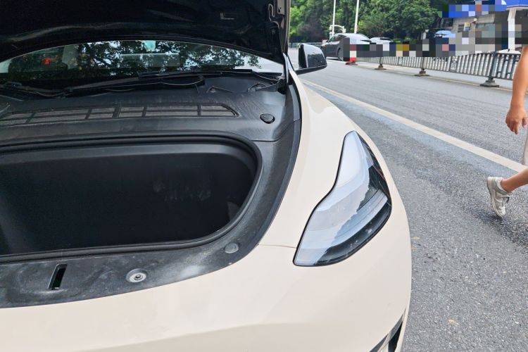 Used Tesla Model Y 2021 Standard Range Rear-Wheel Drive Version Engine Bay Left