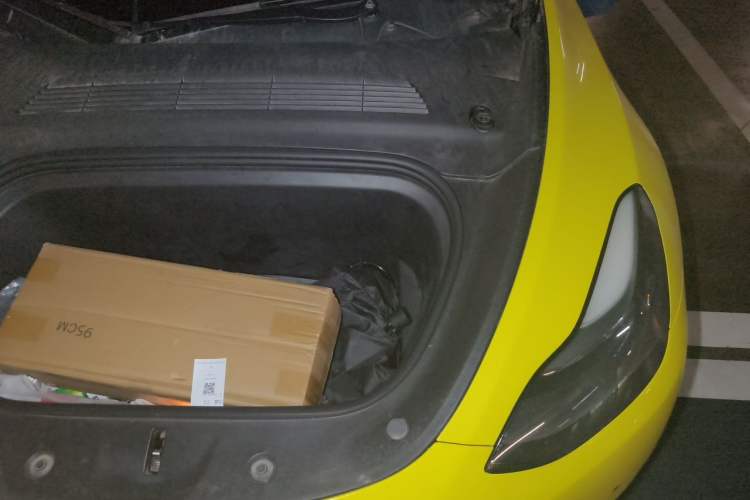 Used Tesla Model Y 2021 Long-Range All-Wheel-Drive Version Engine Bay Left