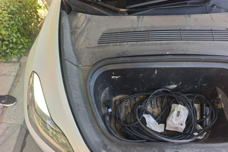 Used Tesla Model Y 2021 Standard Range Rear-Wheel Drive Version Engine Bay Right