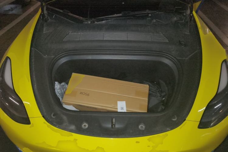Used Tesla Model Y 2021 Long-Range All-Wheel-Drive Version Engine Bay