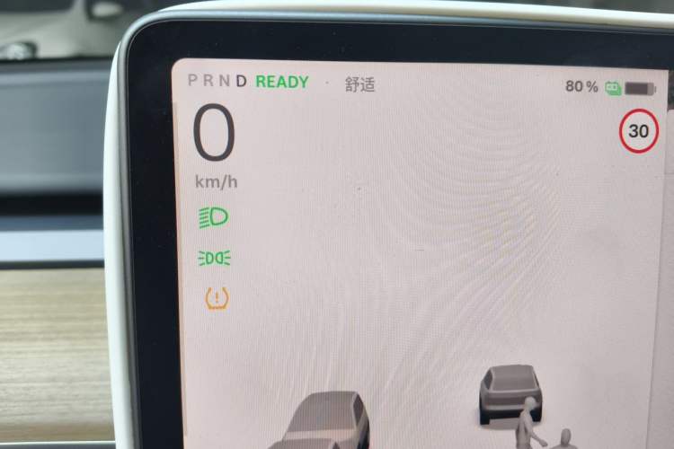 Used Tesla Model Y 2021 Standard Range Rear-Wheel Drive Version Instrument Cluster