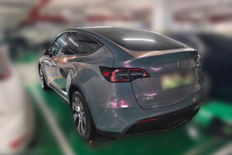 Used Tesla Model Y 2021 Long-Range All-Wheel-Drive Version 3D7 Rear Left 45 Deg