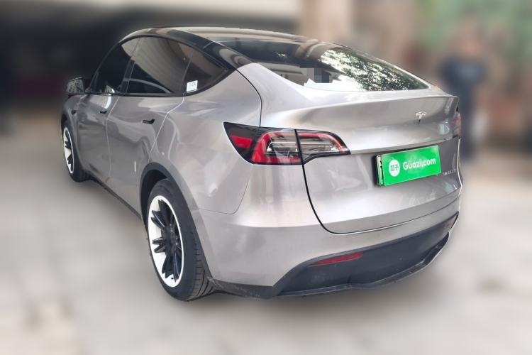 Used Tesla Model Y 2021 Standard Range Rear-Wheel Drive Version Rear Left 45 Deg
