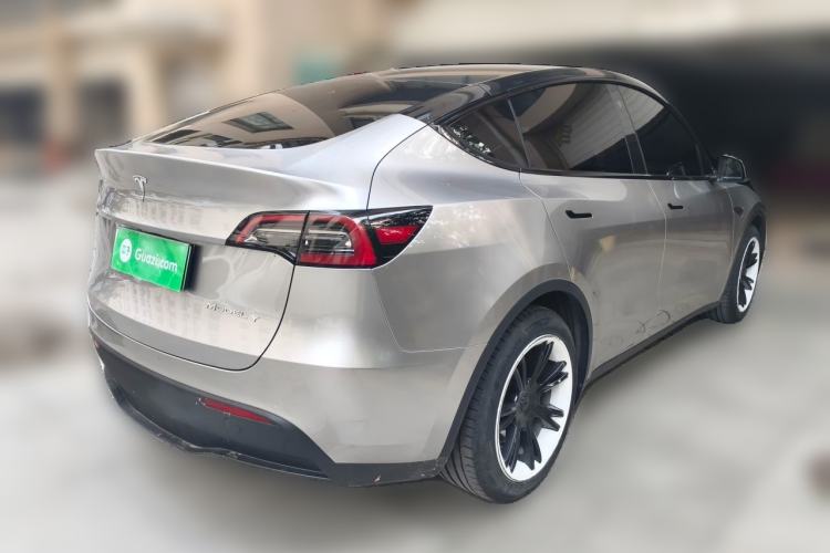 Used Tesla Model Y 2021 Standard Range Rear-Wheel Drive Version Rear Right 45 Deg