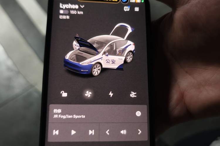 Used Tesla Model Y 2021 Long-Range All-Wheel-Drive Version Vehicle Key