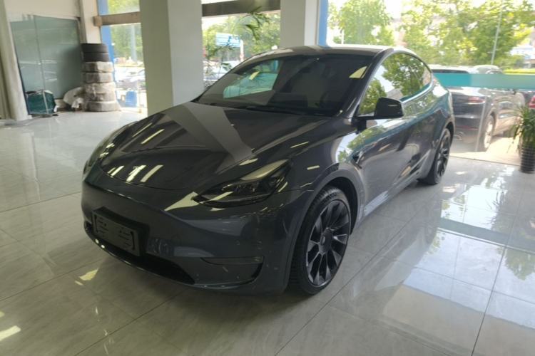 Used Tesla Model Y 2021 Revised Version 2 Long-Range All-Wheel-Drive Edition Guazi used car, China used car export, Used car for sale, Used cars, Cheapest cars for sale