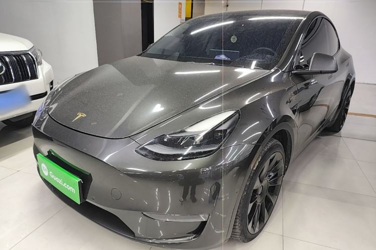 Used Tesla Model Y 2021 Long-Range All-Wheel-Drive Version 3D7 Guazi used car, China used car export, Used car for sale, Used Tesla cars, Cheapest cars for sale, Electric vehicle, New energy car