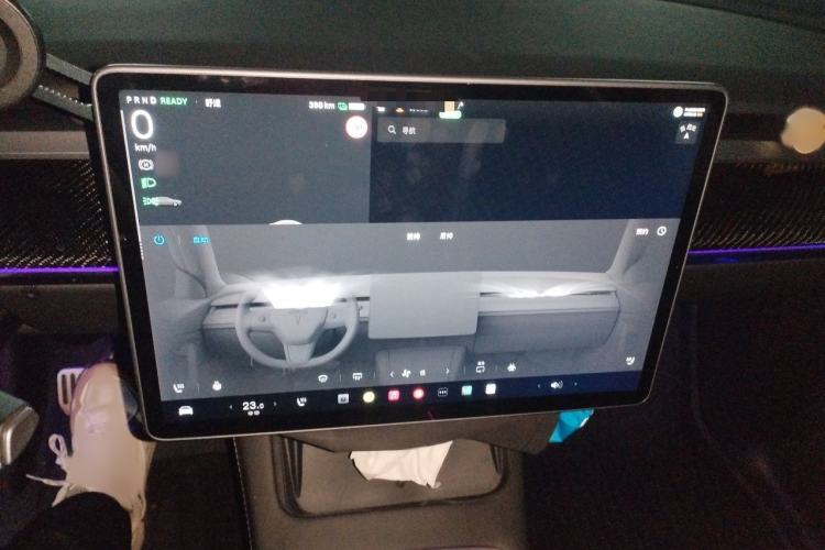Used Tesla Model Y 2021 Standard Range Rear-Wheel Drive Version Audio And AC Panel