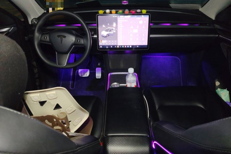 Used Tesla Model Y 2021 Performance High-Performance All-Wheel-Drive Version Center Console