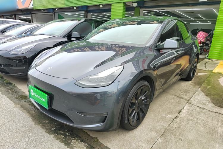 Used Tesla Model Y 2021 Long-Range All-Wheel-Drive Version Guazi used car, China used car export, Used car for sale, Used Tesla cars, Cheapest cars for sale, Electric vehicle, New energy car