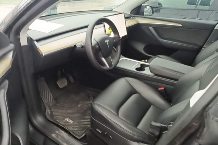 Used Tesla Model Y 2021 Long-Range All-Wheel-Drive Version 3D7 Driver Seat