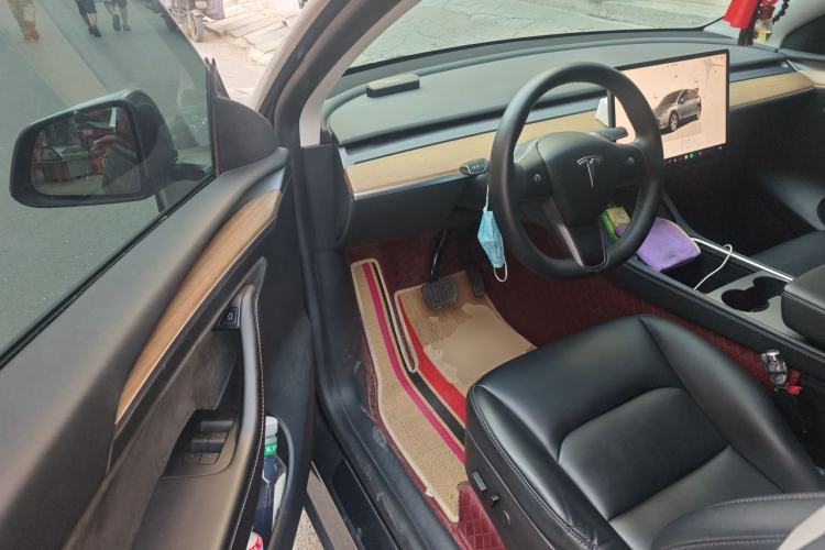 Used Tesla Model Y 2021 Revised Version 2 Long-Range All-Wheel-Drive Edition Driver Seat