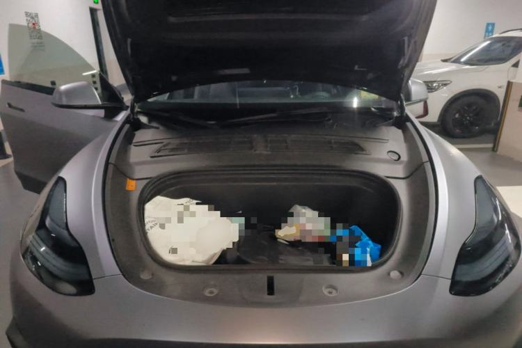 Used Tesla Model Y 2021 Standard Range Rear-Wheel Drive Version Engine Bay