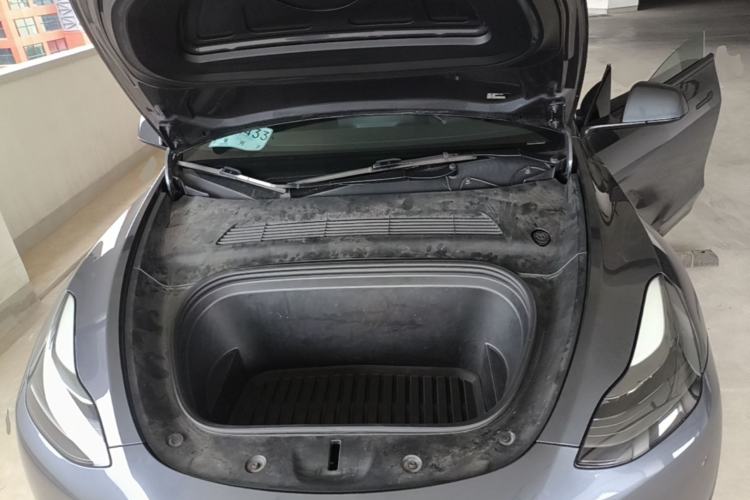 Used Tesla Model Y 2021 Long-Range All-Wheel-Drive Version Engine Bay