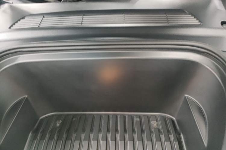 Used Tesla Model Y 2021 Long-Range All-Wheel-Drive Version 3D7 Engine Bay