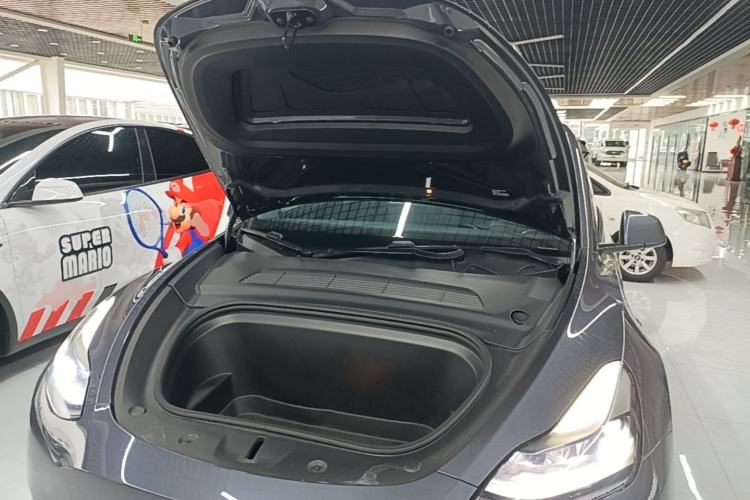 Used Tesla Model Y 2021 Long-Range All-Wheel-Drive Version Engine Bay