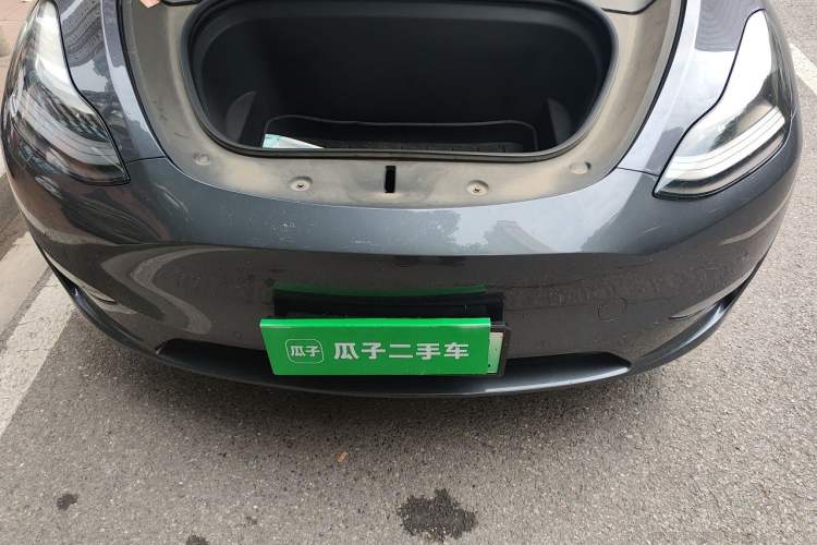 Used Tesla Model Y 2021 Long-Range All-Wheel-Drive Version Engine Bay