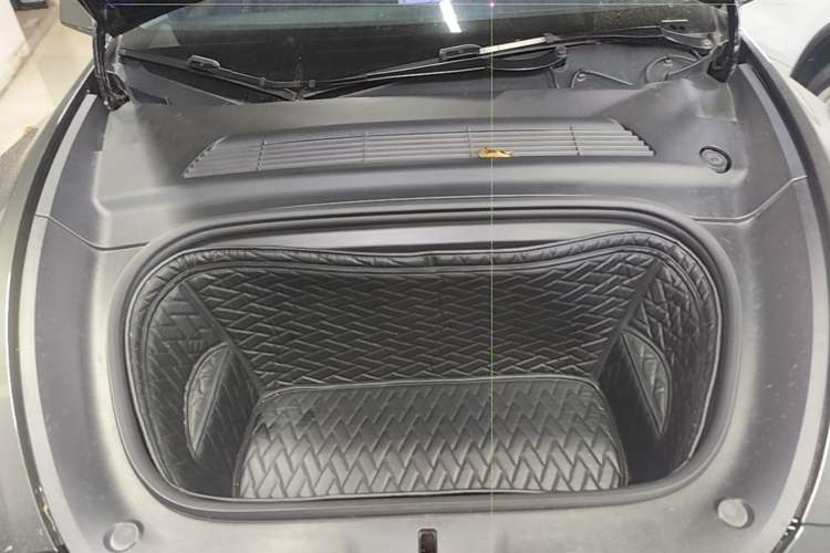 Used Tesla Model Y 2021 Long-Range All-Wheel-Drive Version 3D7 Engine Bay