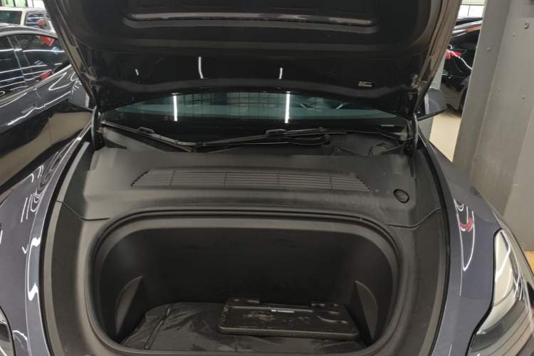 Used Tesla Model Y 2021 Long-Range All-Wheel-Drive Version Engine Bay