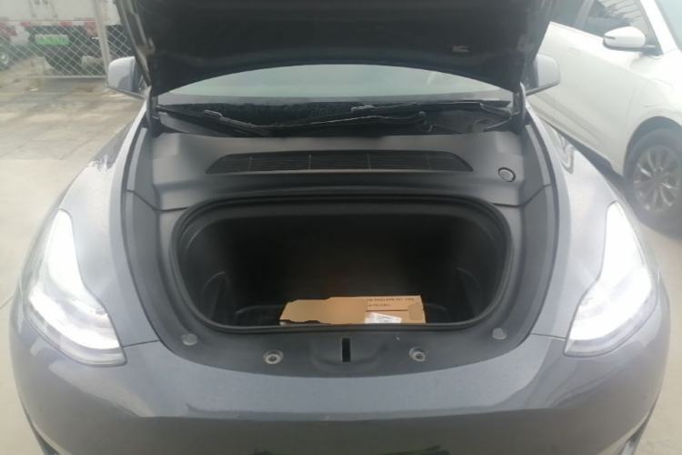 Used Tesla Model Y 2021 Long-Range All-Wheel-Drive Version Engine Bay