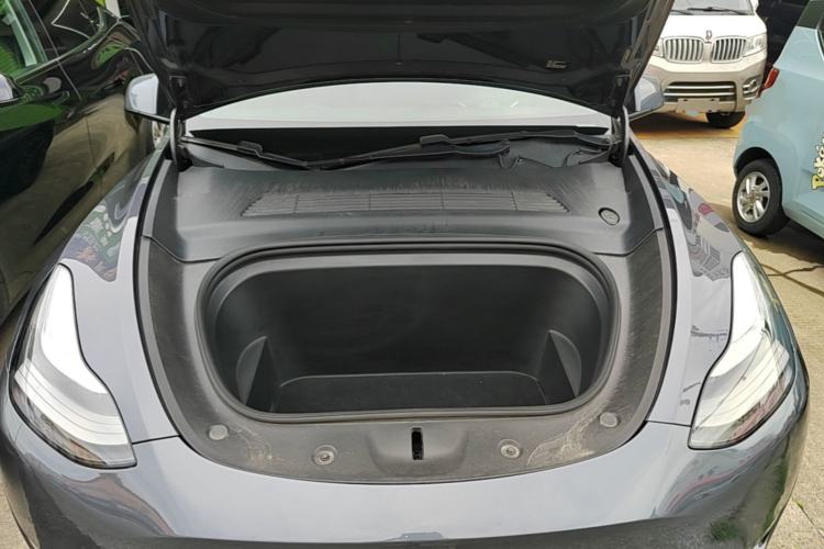 Used Tesla Model Y 2021 Long-Range All-Wheel-Drive Version Engine Bay