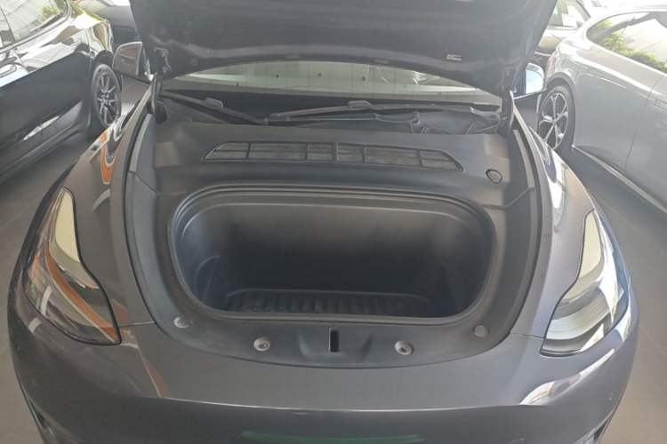 Used Tesla Model Y 2021 Long-Range All-Wheel-Drive Version Engine Bay