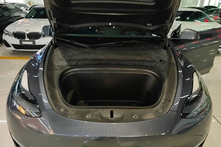 Used Tesla Model Y 2021 Long-Range All-Wheel-Drive Version Engine Bay