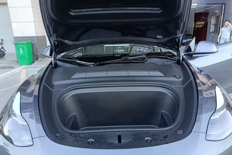 Used Tesla Model Y 2021 Long-Range All-Wheel-Drive Version 3D7 Engine Bay