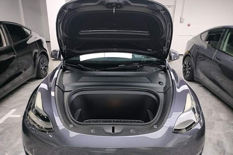 Used Tesla Model Y 2021 Long-Range All-Wheel-Drive Version Engine Bay