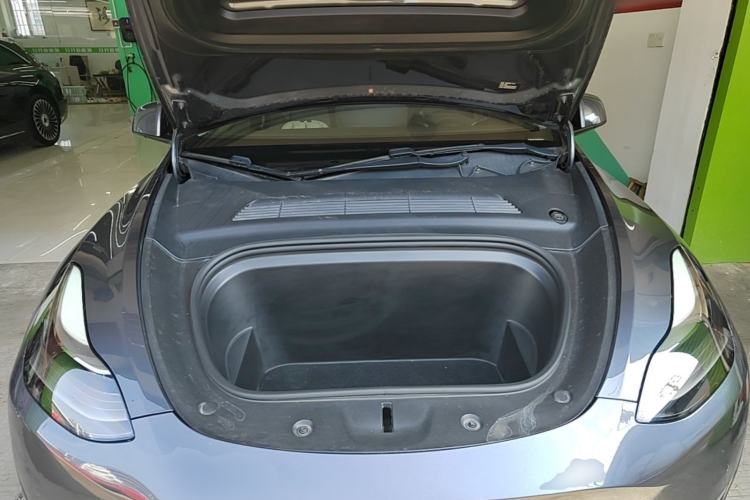 Used Tesla Model Y 2021 Long-Range All-Wheel-Drive Version Engine Bay