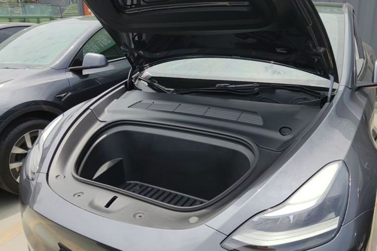 Used Tesla Model Y 2021 Long-Range All-Wheel-Drive Version Engine Bay