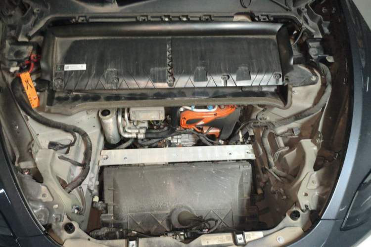 Used Tesla Model Y 2021 Long-Range All-Wheel-Drive Version 3D7 Engine Bay
