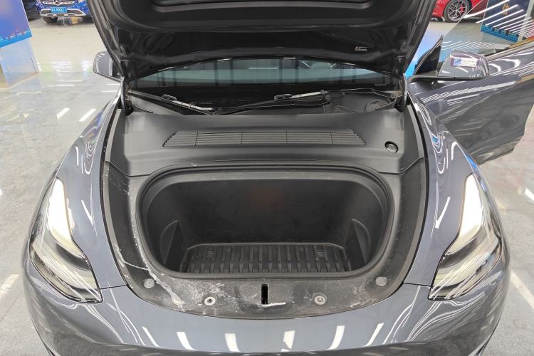Used Tesla Model Y 2021 Long-Range All-Wheel-Drive Version Engine Bay